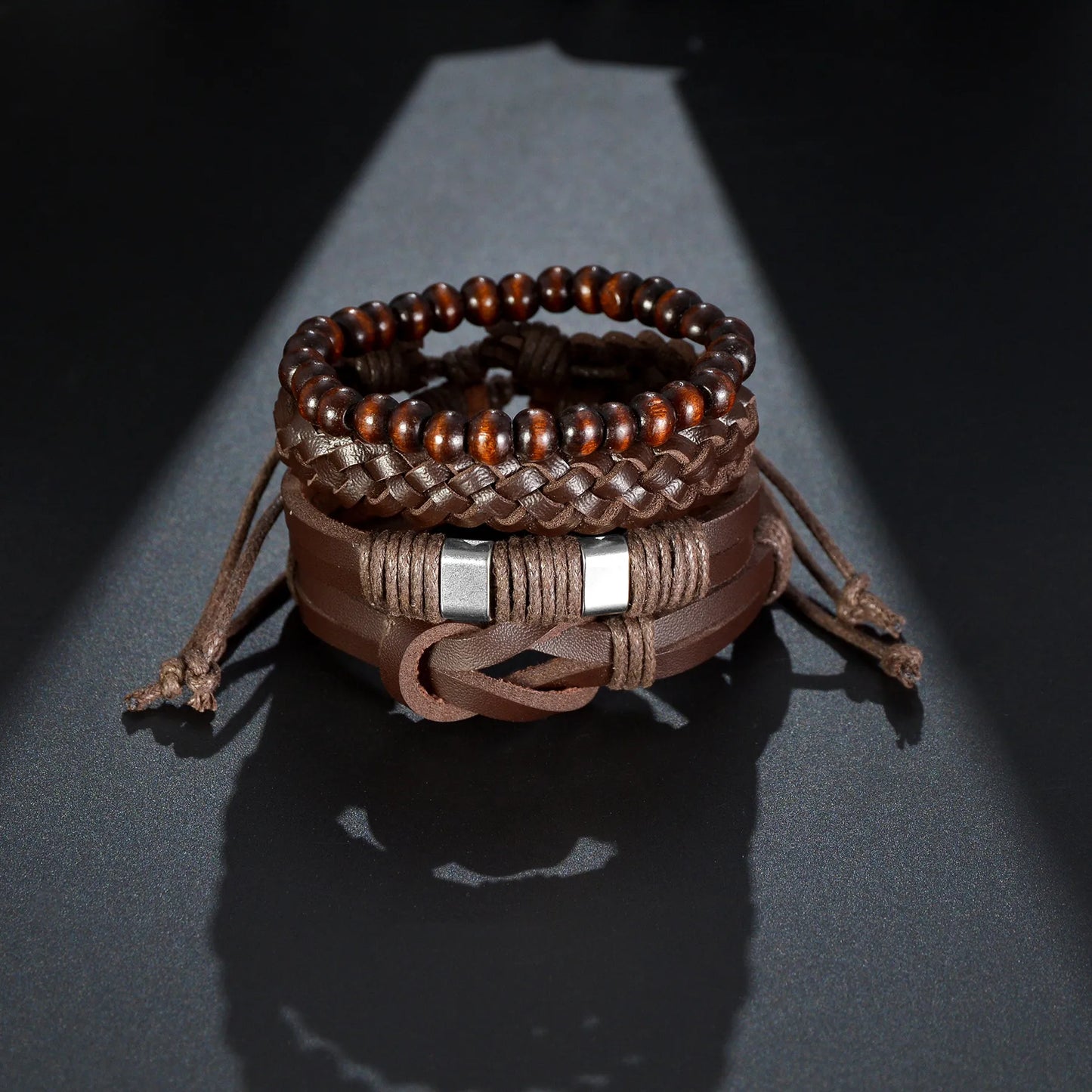 Leder Armband